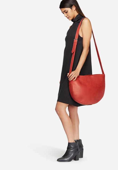 FSP Collection - Jayd leather halfmoon bag