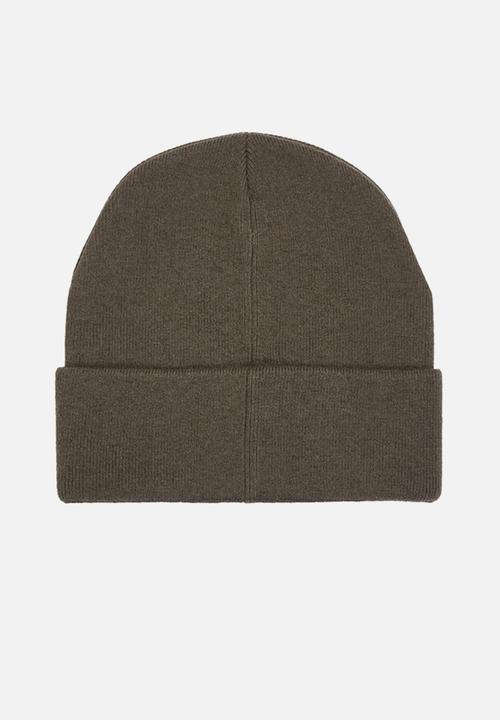 Calvin Klein - Thick Embroidery Beanie - Brindle