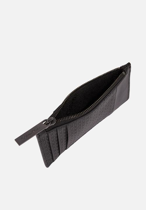Calvin Klein - Nano Mono N/S Cardholder 6Cc - Black Nano Mono