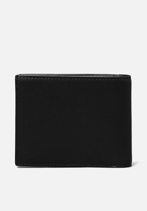 Calvin Klein - Metal Ck Bifold 5Cc W/Coin - Ck Black Smooth