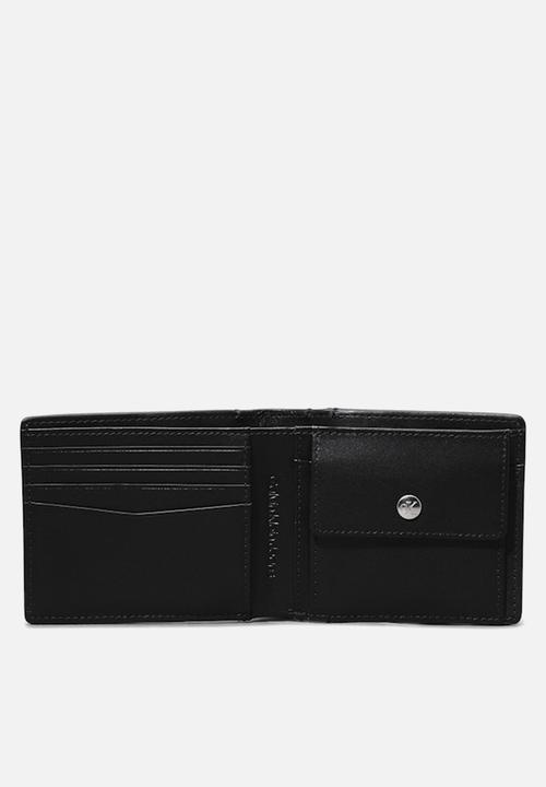 Calvin Klein - Logo Emboss Bifold W/Coin - Black