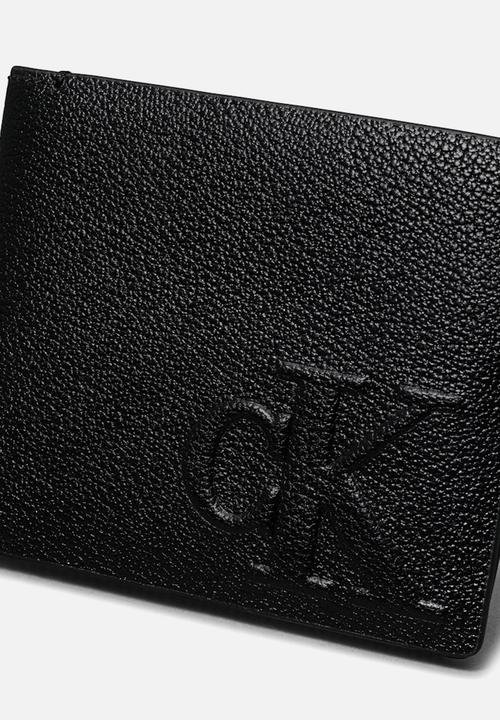 Calvin Klein - Logo Emboss Bifold W/Coin - Black