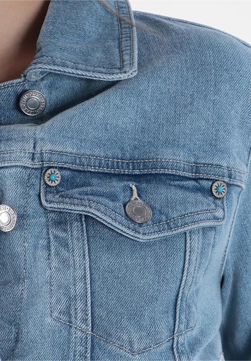 GUESS - Doria Jacket - Light Wash
