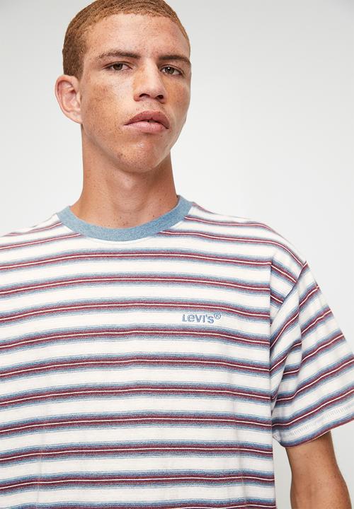 Levi’s® - Red tab vintage tee break stripe porridg