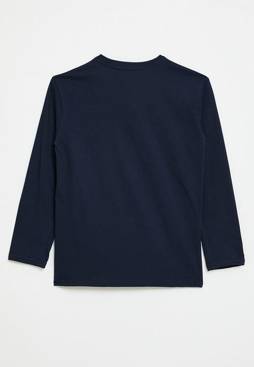 Pop Candy - Nasa long sleeve tee - navy