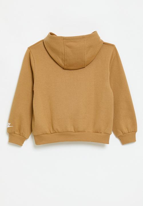 Nike - Nkn n nsw clb snl appl flc po - flax