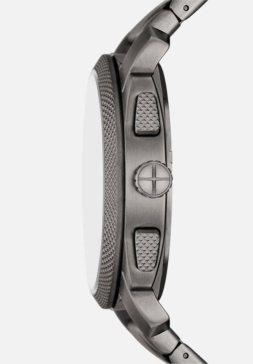 Fossil - Machine Chronograph Stainless Steel Watch - Smoke