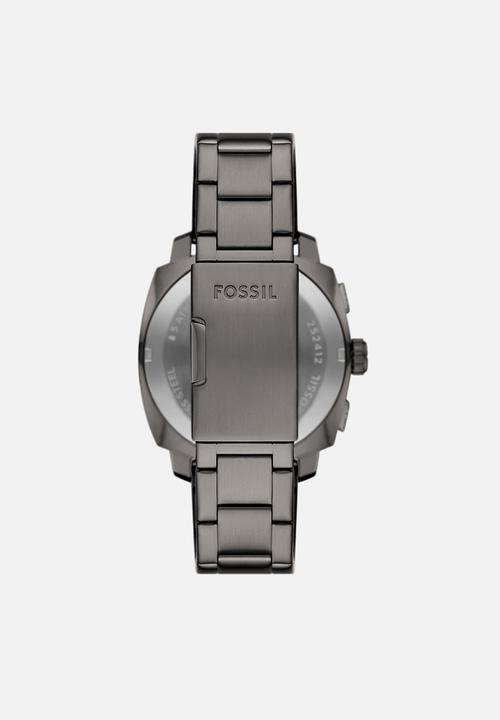 Fossil - Machine Chronograph Stainless Steel Watch - Smoke