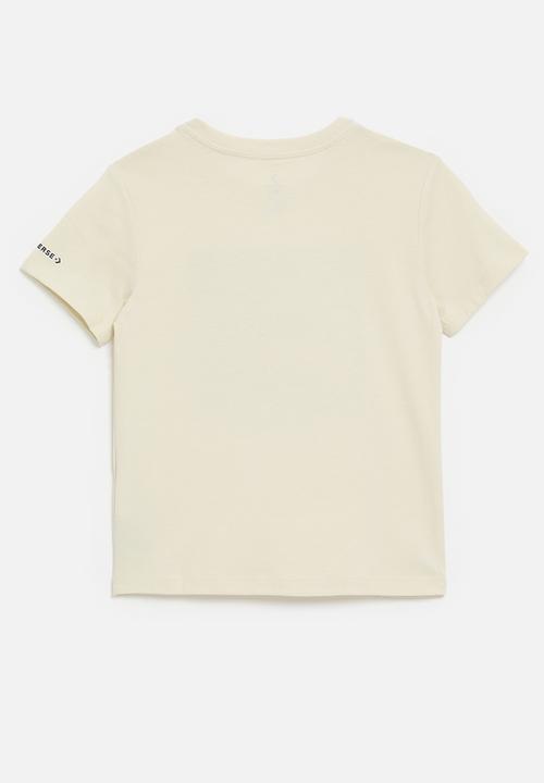 Converse - Cnvg floral leopard sneaker tee - converse natural ivory