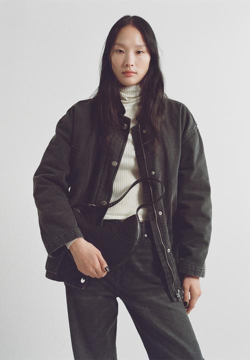 MANGO - Bag mch church - black