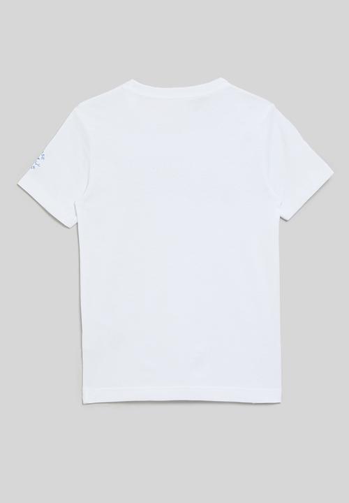 Converse - Cnvb utility chest logo short sleeve tee - black/white