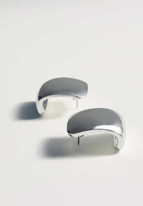 MANGO - Sandra earrings - silver