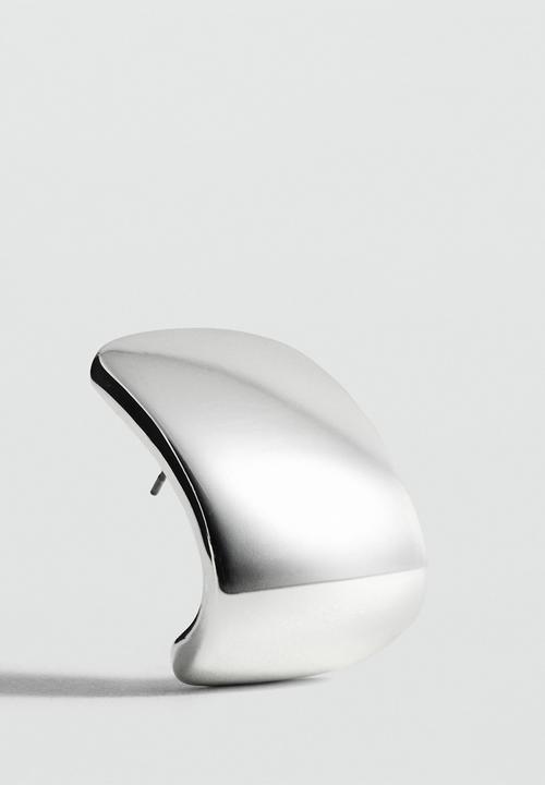 MANGO - Sandra earrings - silver