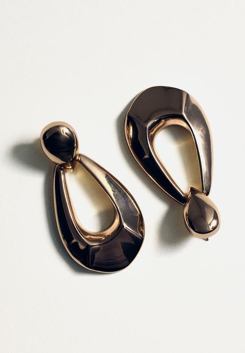 MANGO - Earrings esme - gold