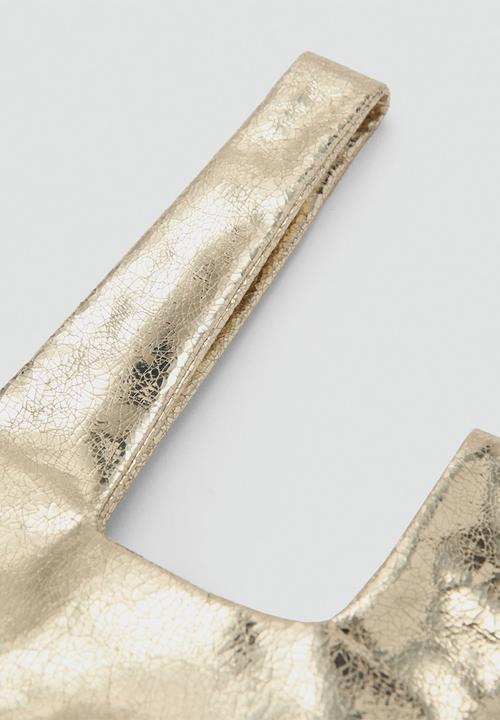 MANGO - Bag mch nit - gold