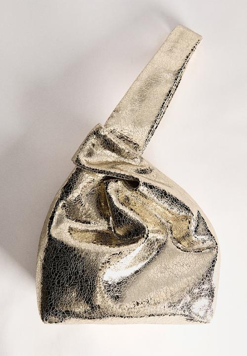 MANGO - Bag mch nit - gold