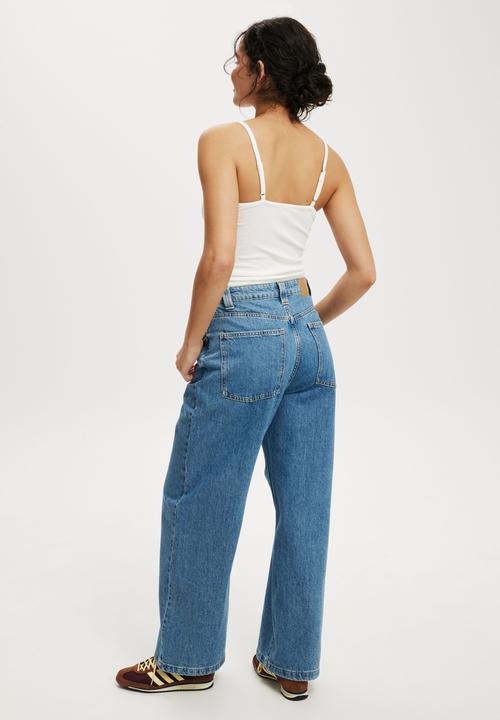 Cotton On - Super Baggy Jean - Sea Blue