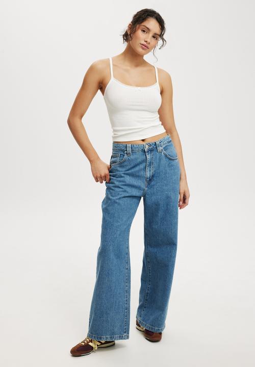 Cotton On - Super Baggy Jean - Sea Blue