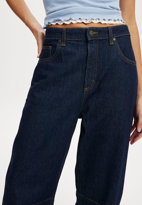 Cotton On - Barrel Jean - Indigo
