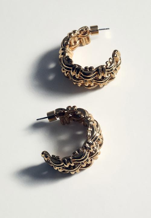 MANGO - Earrings elsa - gold