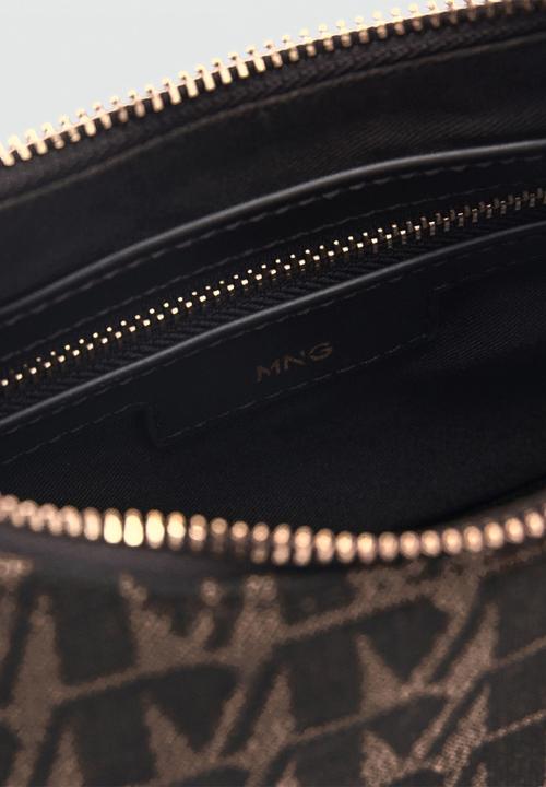 MANGO - Bag m galicia - light brown & black