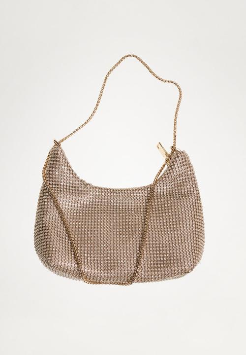MANGO - Bag mch sasha  - gold