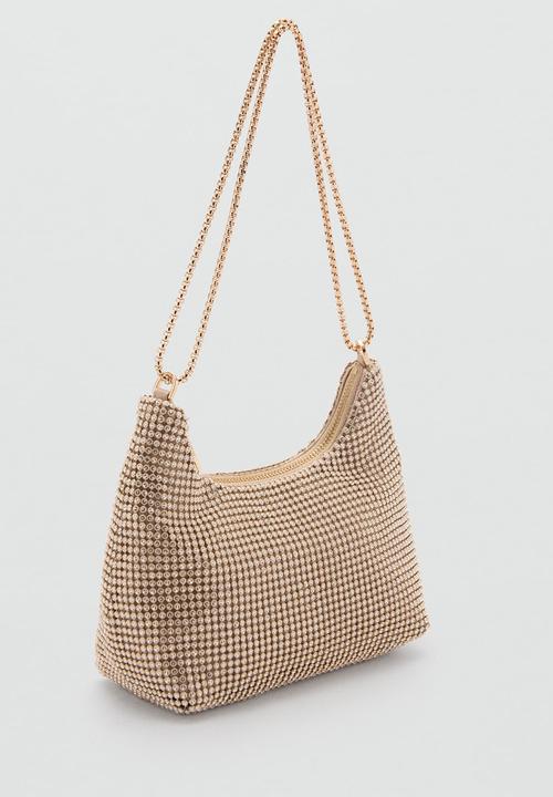 MANGO - Bag mch sasha  - gold