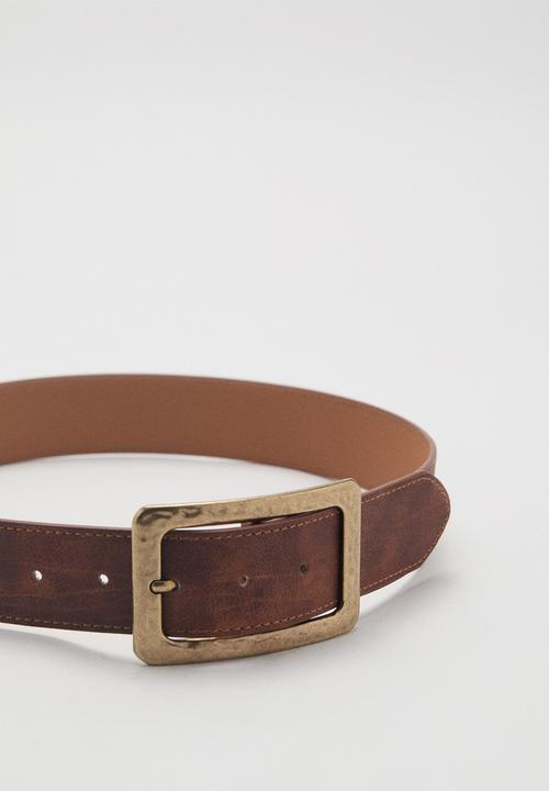 MANGO - Belt julieta - brown