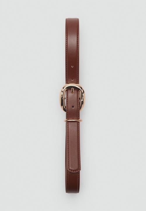 MANGO - Belt lola - brown
