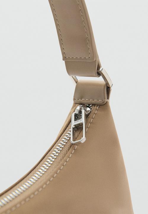 MANGO - Bag m poma - beige