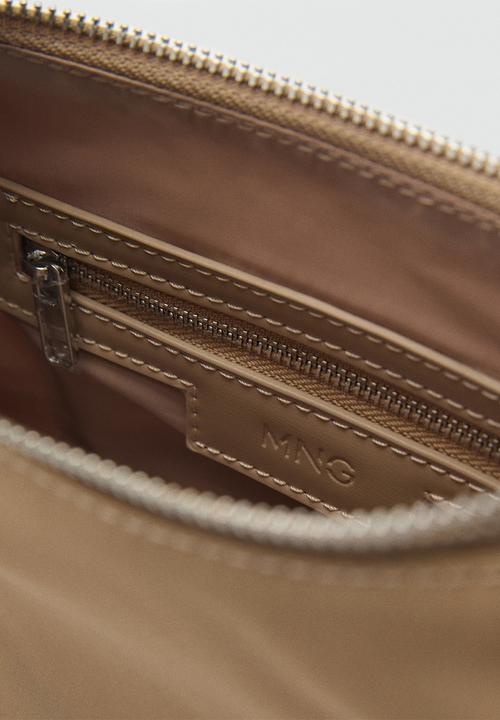 MANGO - Bag m poma - beige