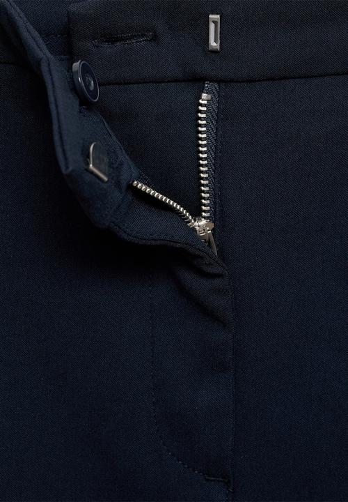 MANGO - Trousers Cola - Midnight Navy