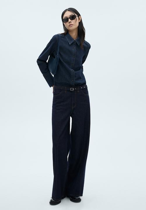 MANGO - Jeans Mara - Open Blue