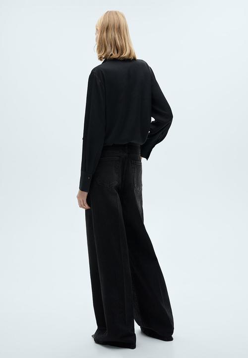 MANGO - Jeans Elise - Black