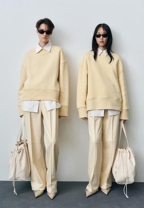MANGO - Trousers Nathalia - Light Beige