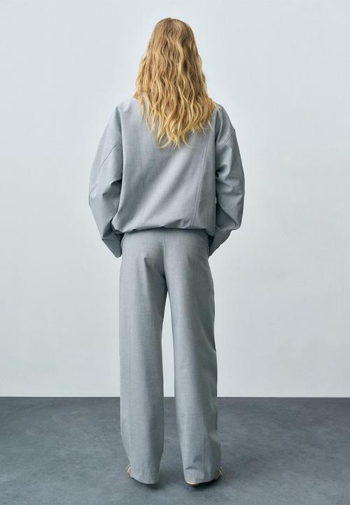MANGO - Trousers Barile - Grey