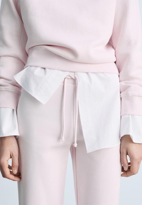 MANGO - Trousers Karen - Light Pink