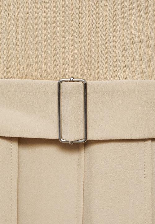 MANGO - Dress Paris - Light Beige