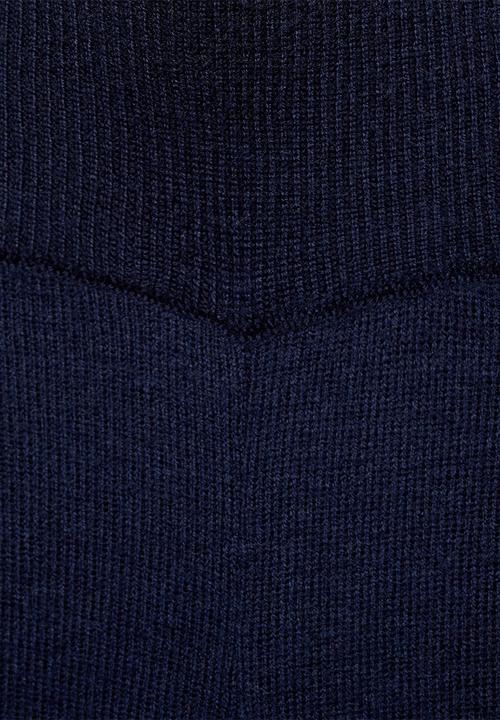 MANGO - Trousers Plegam - Midnight Navy