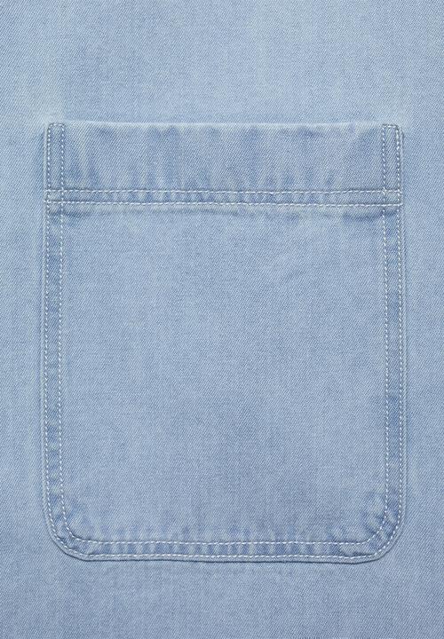 MANGO - Shirt Denim - Open Blue