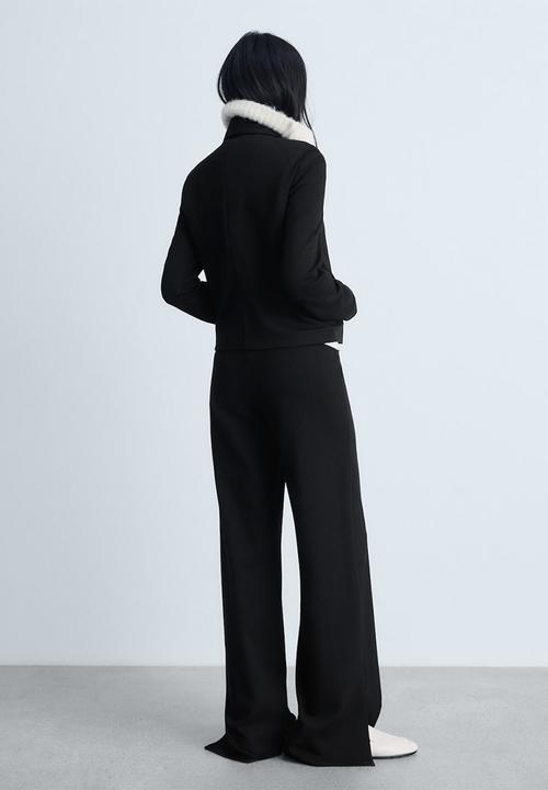 MANGO - Trousers Goa - Black