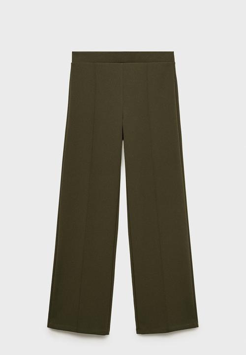 MANGO - Trousers Avaya - Khaki