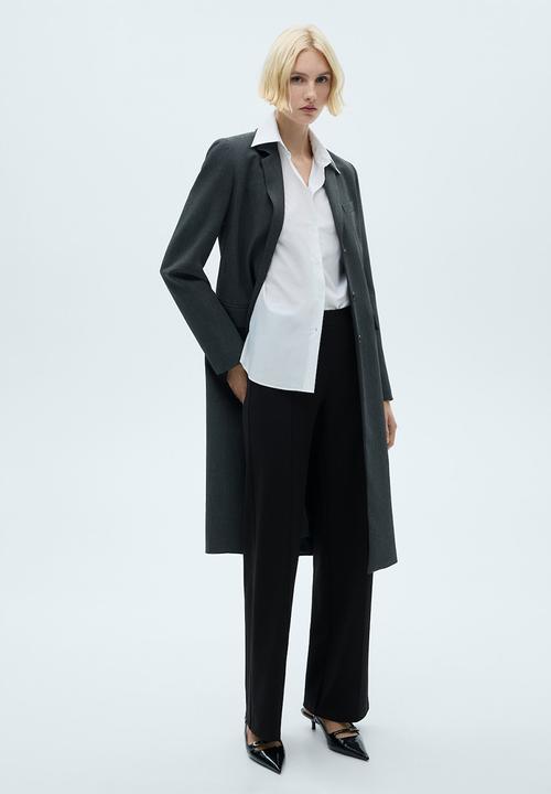 MANGO - Trousers Avaya - Black