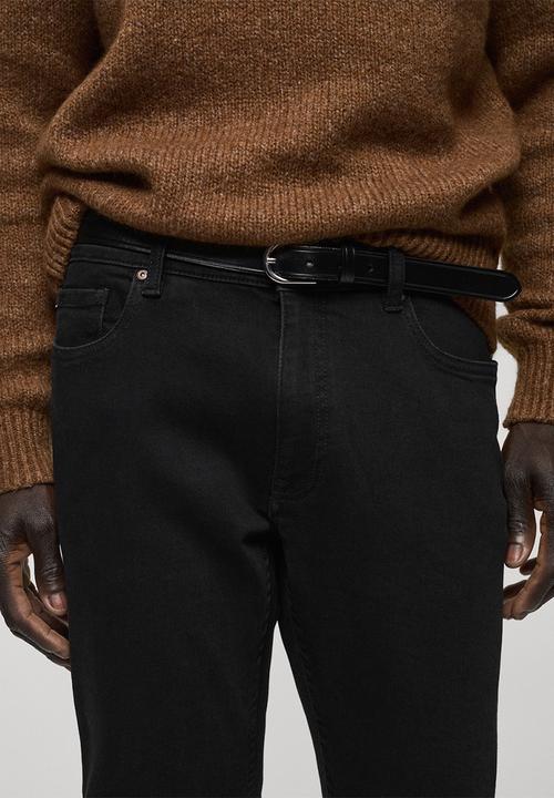 MANGO - Jeans jude - black denim
