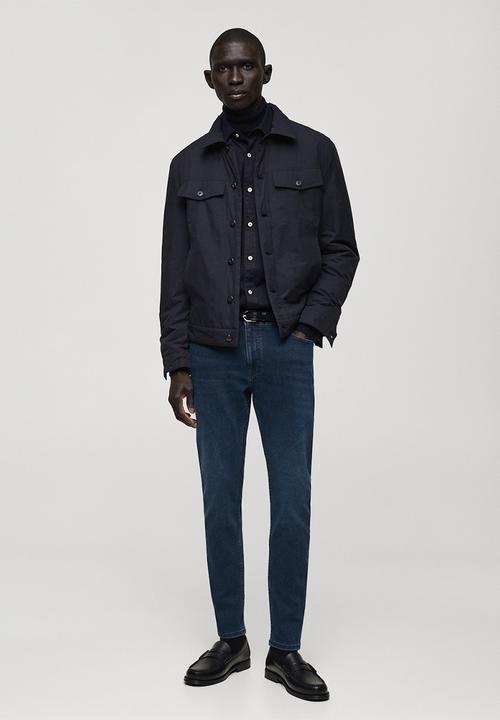 MANGO - Jeans Jude - Open Blue