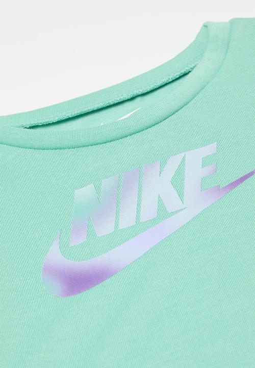 Nike - Nkg long sleeve tee & legging set - black raspberry