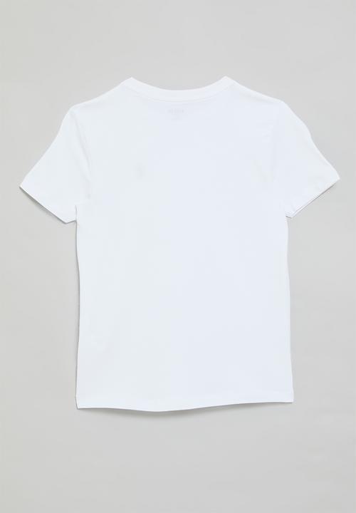 POLO - Girls kelly short sleeve tee - white