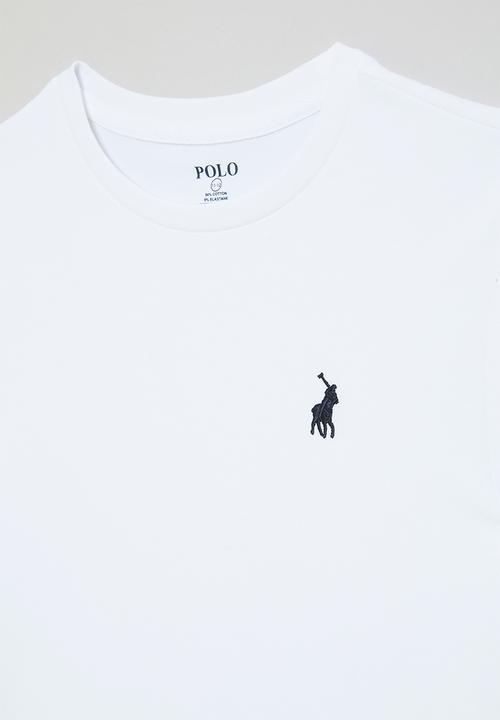 POLO - Girls kelly short sleeve tee - white