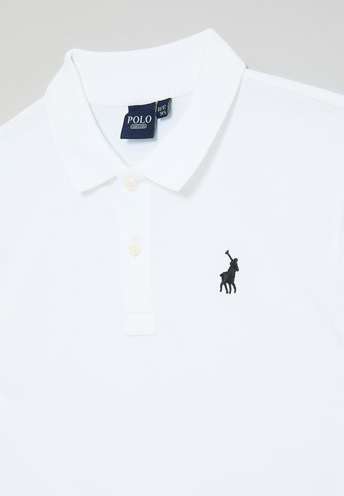 POLO - Boys austin short sleeve golfer - white