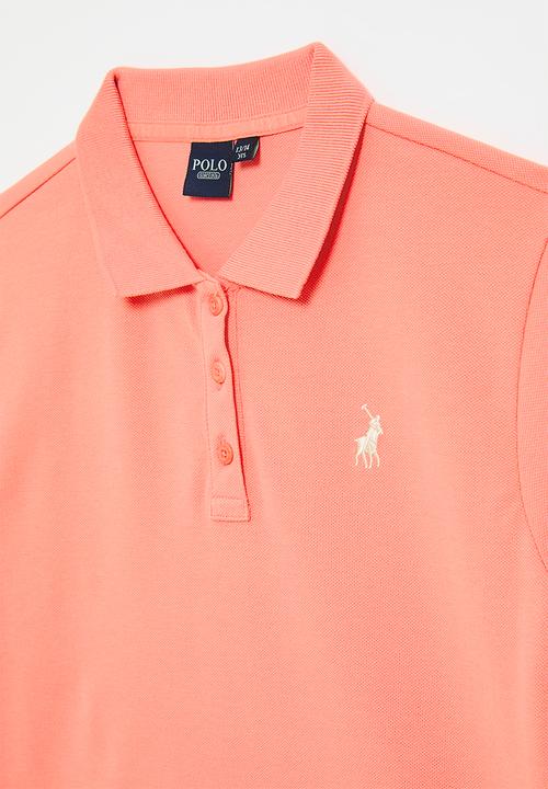 POLO - Girls nina ss golfer - peach